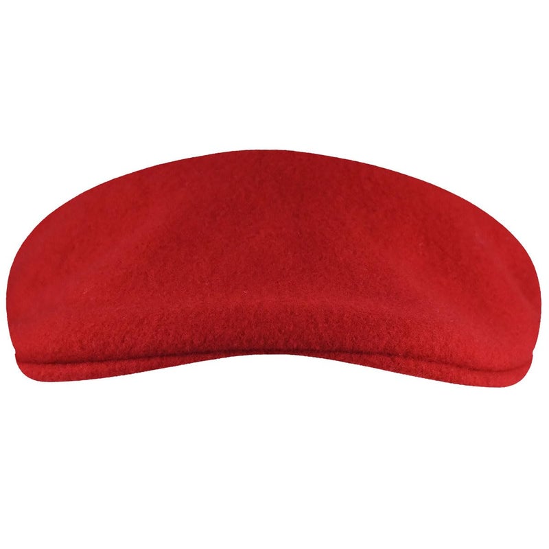 Kangol Men's Classic Wool 504 Cap, Our Most Iconic Shape, Red (X-Large) - Image 4
